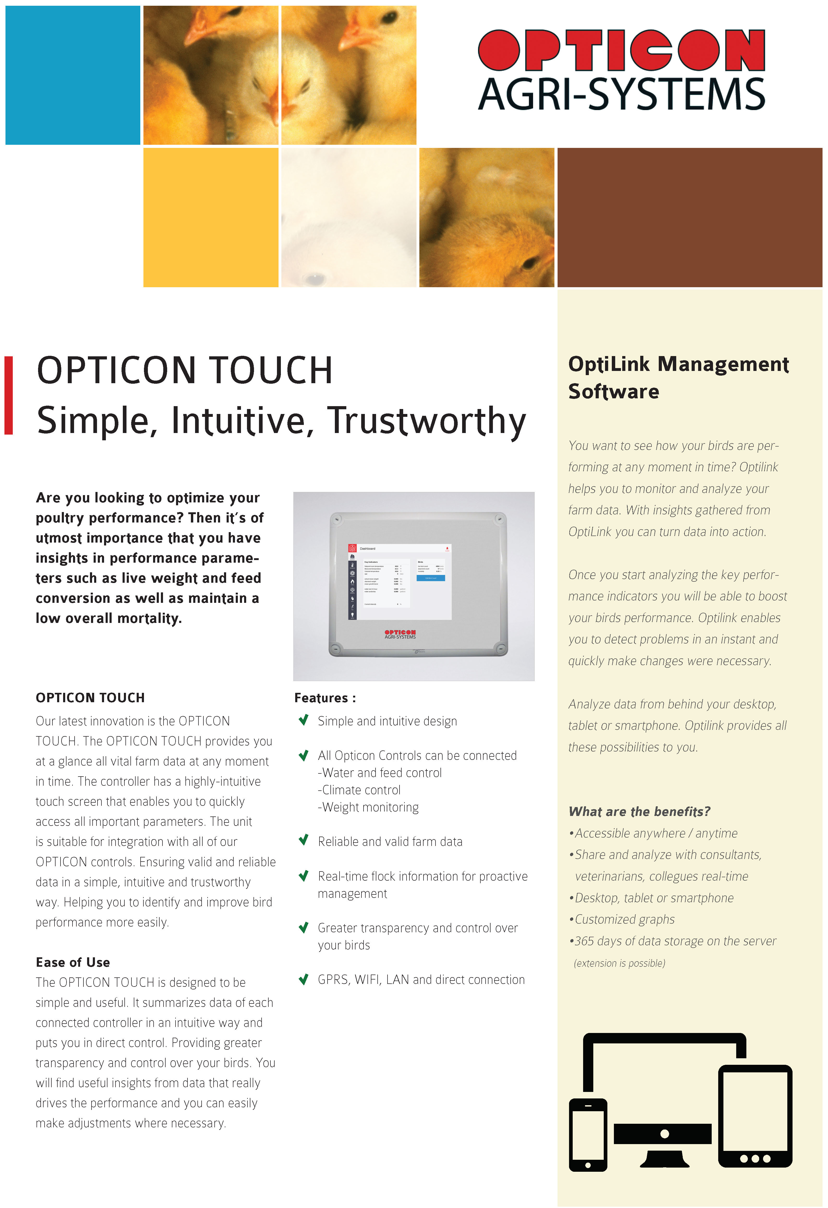 Opticon Touch documents